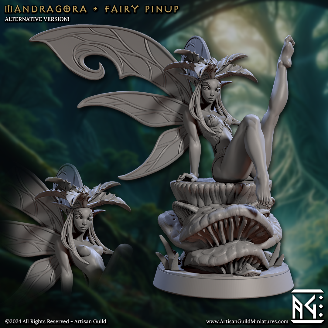 Mandragora - Fairy Pinup (Barkwraith Spriggans)
